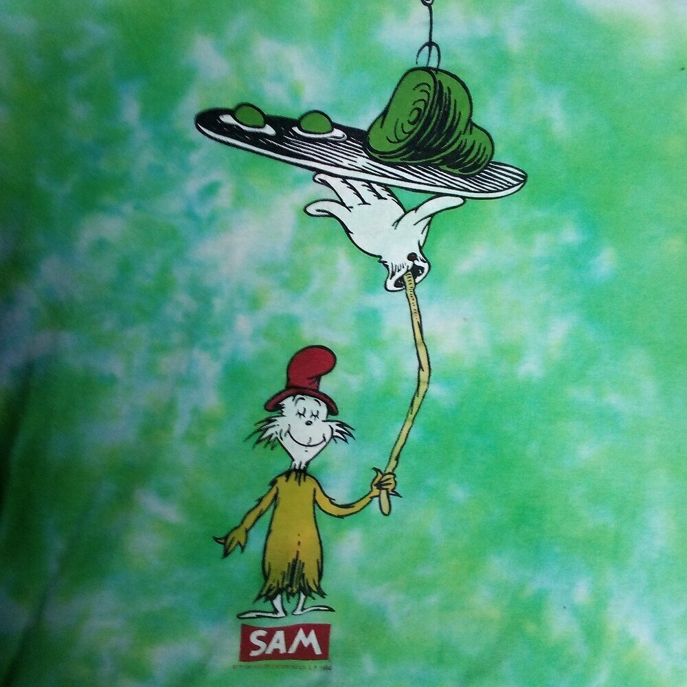 Vintage Dr. Seuss Sam I Am Tie Dye T-Shirt